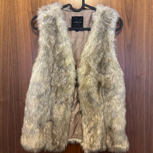 Faux Fur Vest - Picture 1 of 1